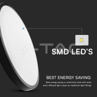 36W LED Плафон Сензор SAMSUNG Chip 4000K Квадрат Бяла Рамка IP44 36W LED Плафон Сензор SAMSUNG Chip 4000K Квадрат Бяла Рамка IP44 LED плафони със сензори