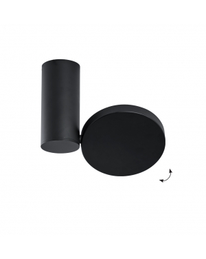 Спот черен Markos 18W 1323 Lm 3000K 220-240V AC IP20 Декоративни LED луни