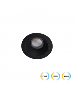 за вграждане Прожектор черен 5W 2700-3000K-4000K 38° Alea 5W 435 Lm 2700K/3000K/4000K 220-240V AC IP44 LED осветление
