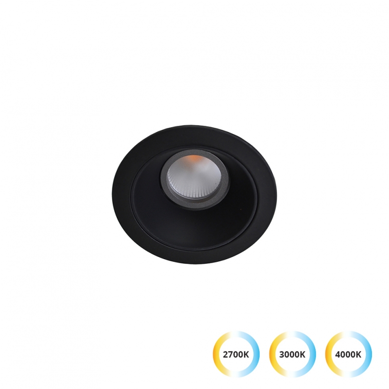 за вграждане Прожектор черен 5W 2700-3000K-4000K 38° Alea 435 Lm 2700K/3000K/4000K 220-240V AC IP44 за вграждане Прожектор черен 5W 2700-3000K-4000K 38° Alea 5W 435 Lm 2700K/3000K/4000K 220-240V AC IP44 LED осветление