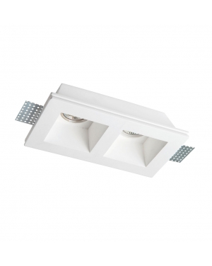 Спот за вграждане Ceramic 2 x Max 35W 220-240V AC IP20 LED осветление
