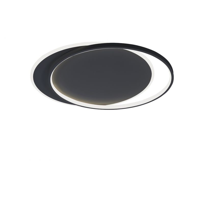 Плафон черен Evelyn 43W 3402 Lm 3000K 220-240V AC IP20 Плафон черен Evelyn 43W 3402 Lm 3000K 220-240V AC IP20 LED осветление