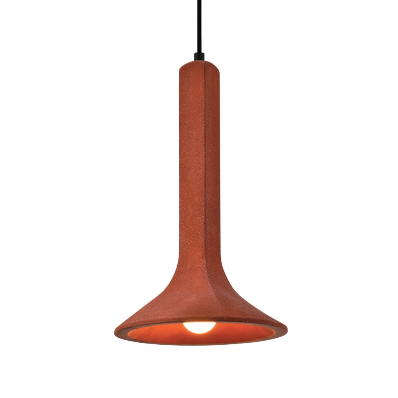 Пендел червен Funnel 1 x Max 25W 220-240V AC IP20 LED осветление