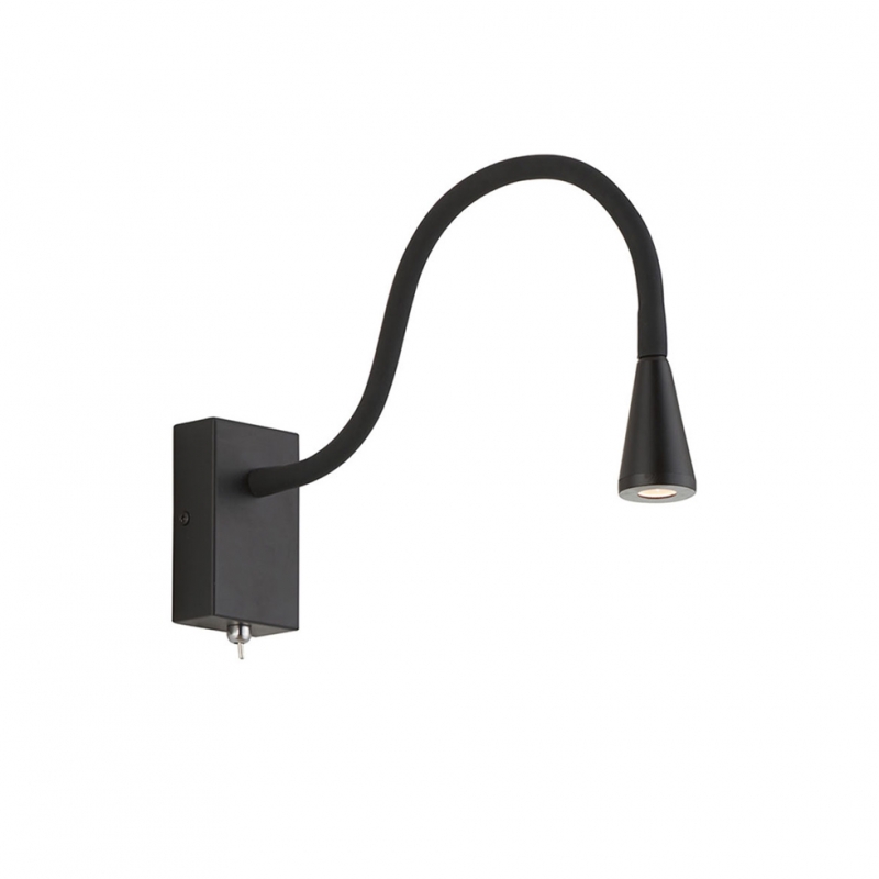 Аплик Led черен Koko 4W 162 Lm 3000K 220-240V AC IP20 LED осветление