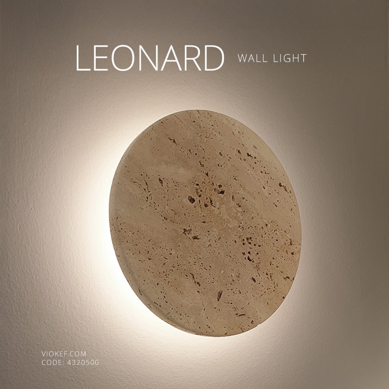 Аплик Leonard 12W 480 Lm 3000K 220-240V AC IP20 LED осветление