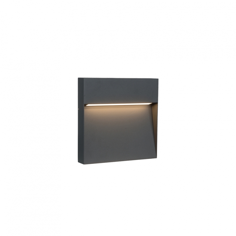 Аплик Square Lesa 4W 30 Lm 3000K 220-240V AC IP65 LED осветление