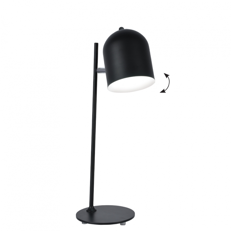 Настолна лампа черен Lina 1 x Max 40W 220-240V AC IP20 LED осветление