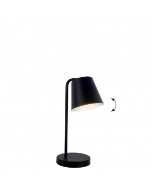 Настолна лампа черна Lyra Max 40W 220-240V AC IP20 LED осветление