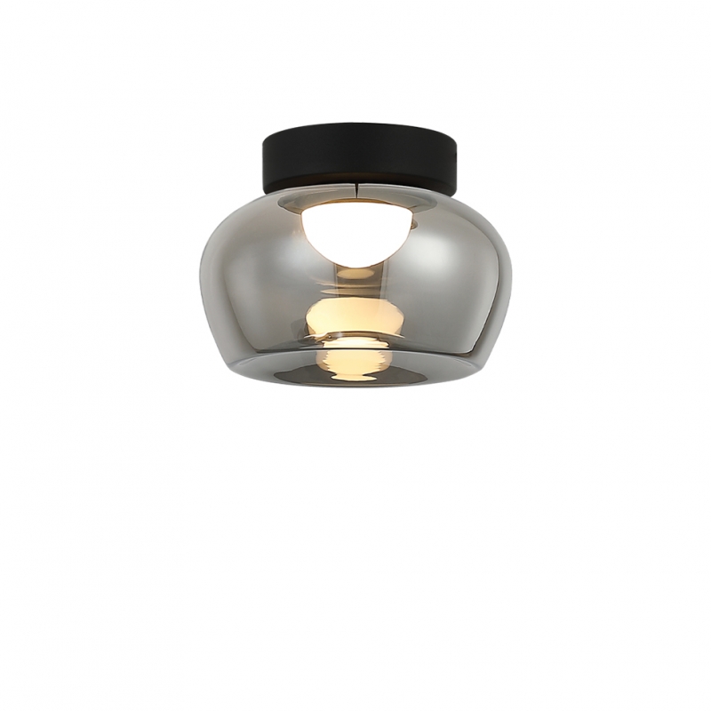 Плафон опушен D:160 Nadia 9W 265 Lm 3000K 220-240V AC IP20 LED осветление