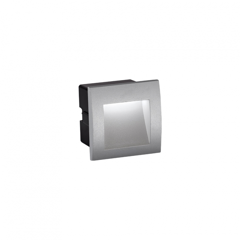 Стена за вграждане Light 90X90 Riva 2W 30 Lm 3000K 220-240V AC IP65 LED осветление