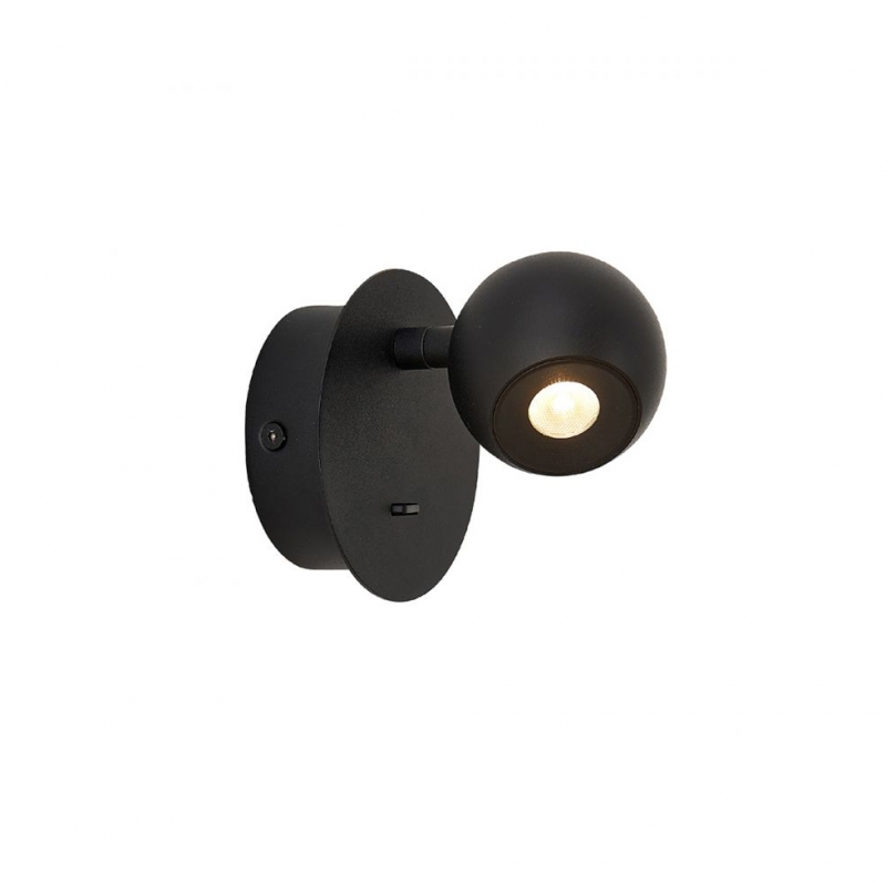 Аплик с ключ Sebastian 6W 387 Lm 3000K 220-240V AC IP20 Аплик с ключ Sebastian 6W 387 Lm 3000K 220-240V AC IP20 LED осветление
