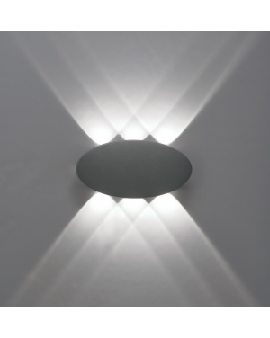 Аплик Oval Smooth 8W 507 Lm 3000K 220-240V AC IP54 LED осветление