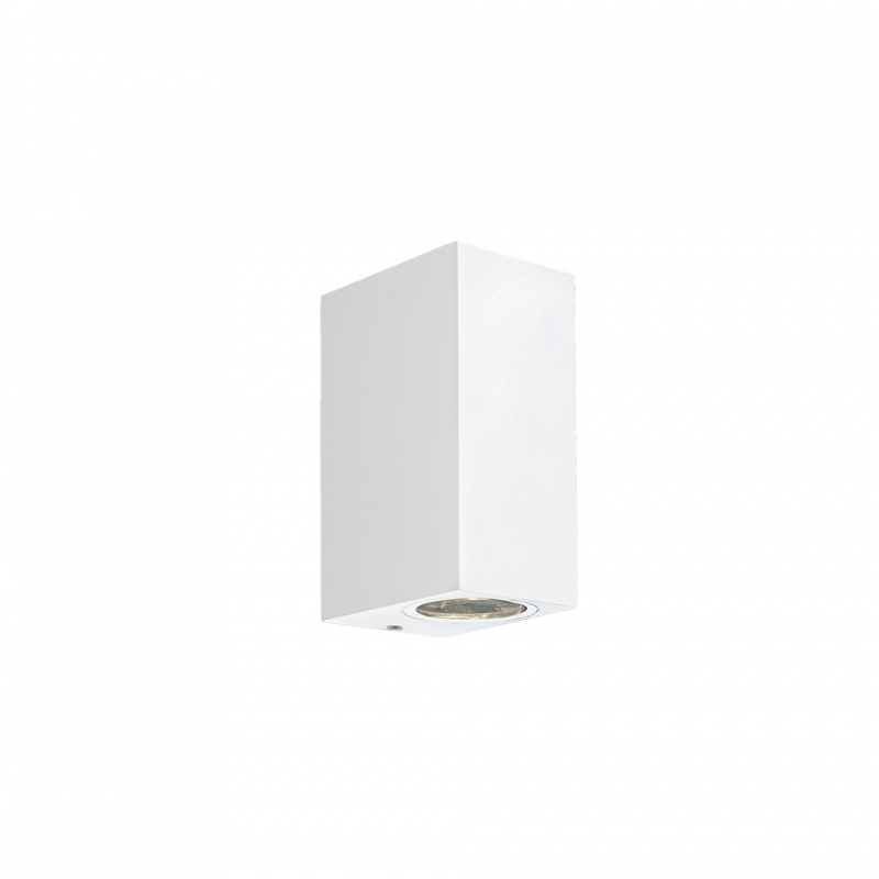 Аплик бял Квадратен H:150 Tilos 2 x Макс. 35W 220-240V AC IP54 Аплик бял Square Tilos 2 x Max 35W 220-240V AC IP54 LED осветление