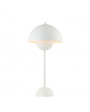Настолна лампа бяла Tulip 1 x Max 40W 220-240V AC IP20 LED осветление