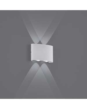 Аплик бял Twist 5W 468 Lm 3000K 220-240V AC IP54 LED осветление