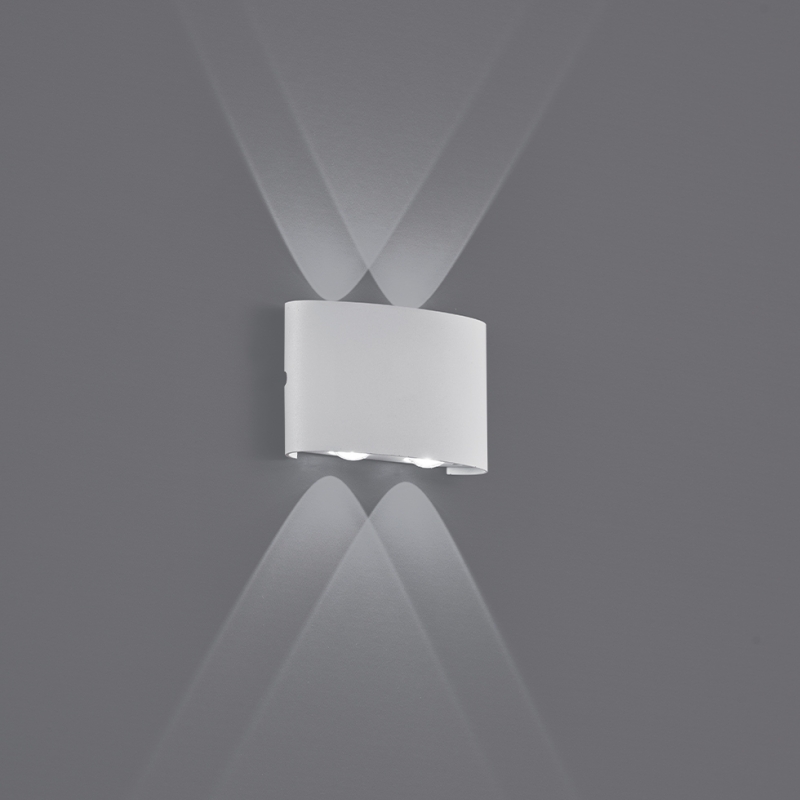 Аплик бял Twist 5W 468 Lm 3000K 220-240V AC IP54 LED осветление
