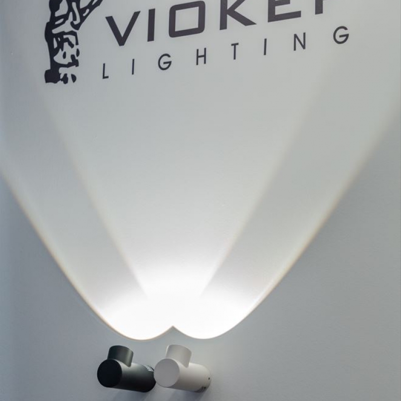 Аплик бял Vox 7W 494 Lm 3000K 220-240V AC IP54 LED осветление