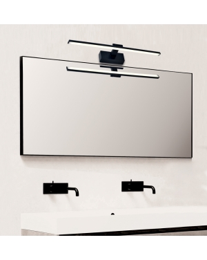 Аплик черен Jasper 13W 446 Lm 3000K 220-240V AC IP44 Осветление за баня
