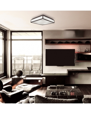 Плафон Венге L:300X300 Figaro 3 x Max 18W 220-240V AC IP20 LED осветление