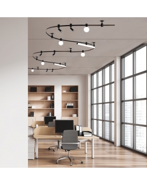 Фиксиран осветител D:100 гъвкав 6W 361 Lm 2700-6000K 48V DC IP20 LED осветление