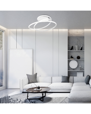 Плафон бял Mily 41W 2308 Lm 3000K 220-240V AC IP20 LED осветление