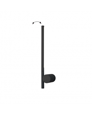 Аплик черен Novita 6W 444 Lm 3000K 220-240V AC IP20 LED осветление