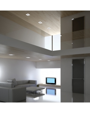 Спот за вграждане бял Square 92X92 Richard Max 50W 220-240V AC IP20 LED осветление