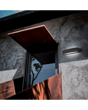Аплик Тъмно сиво Rio 13W 371 Lm 3000K 220-240V AC IP54 LED осветление