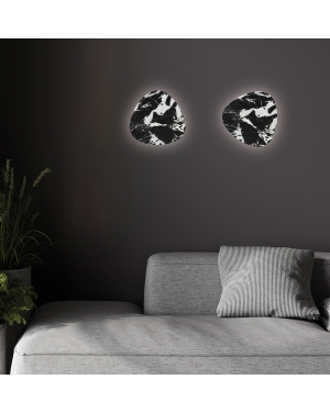 Аплик черен Rock 11W 632 Lm 3000K 220-240V AC IP20 LED осветление