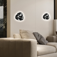 Аплик черен Rock 11W 632 Lm 3000K 220-240V AC IP20 LED осветление