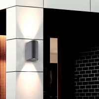Аплик Dark Round H:150 Tilos 2 x Max 35W 220-240V AC IP54 LED осветление