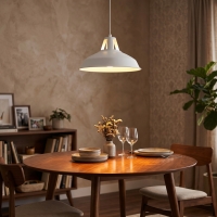 Полилей бял Velma 1xMax 40W 220-240V AC IP20 Пендел бял Velma 1xMax 40W 220-240V AC IP20 LED осветление