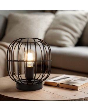 Настолна лампа черна Zenith Max 40W 220-240V AC IP20 LED осветление