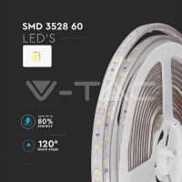 LED Лента SMD3528 - 60/1 Червена IP65 12V LED ленти