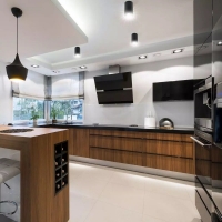GU10 Корпус Квадрат Черно + Черно Декоративни LED луни