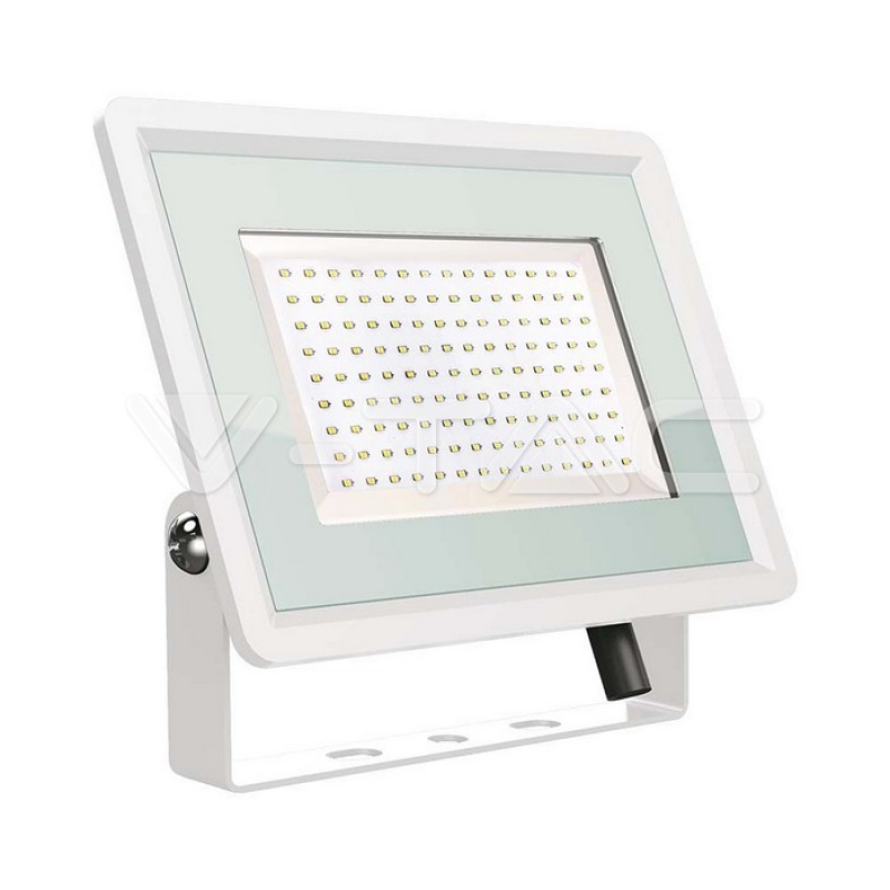 100W LED Прожектор Бяло Тяло 6400K LED екстериорно осветление
