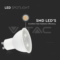 LED Крушка - SAMSUNG ЧИП 7.5W 110° GU10 3000K LED крушки GU10