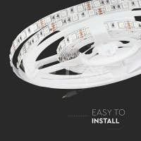 LED Лента SMD5050 - 60/1 RGB Невлагозащитена 12V LED ленти