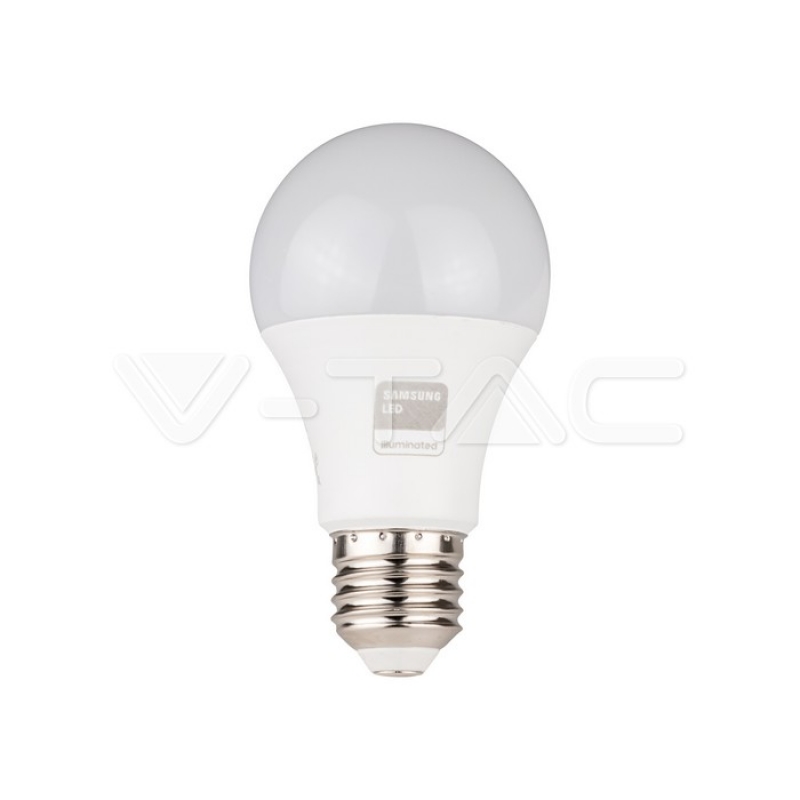 10.5W A60 LED PLASTIC BULB-SAMSUNG CHIP COLORCODE:6500K E27 LED крушки Е27