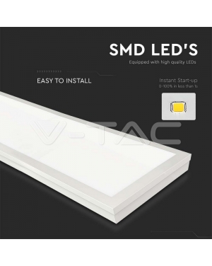 40W LED Панел Външен Монтаж 1200x300 4000k LED панели за скрит монтаж