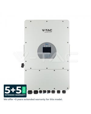 6kW Хибриден Инвертор Трифазен 10г. Гаранция Соларни инвертори