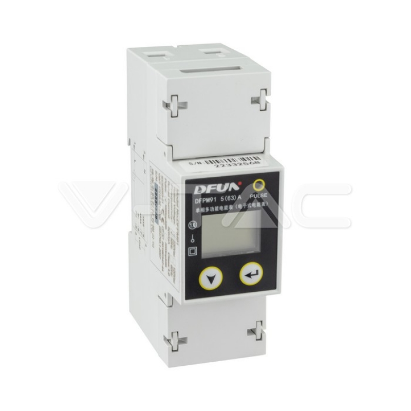 Контролен Смарт Метър 1P 230V 5(63)A Direct RS485 Контролери