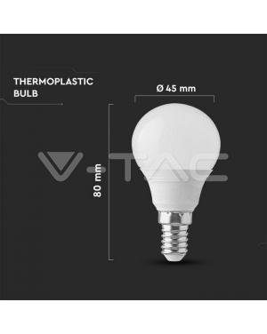 LED Крушка - SAMSUNG ЧИП 3.7W E14 P45 6400K LED крушки Е14