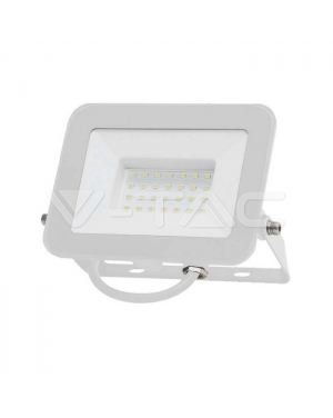 30W LED Прожектор SAMSUNG ЧИП PRO-S Бяло Тяло 6500К LED прожектори