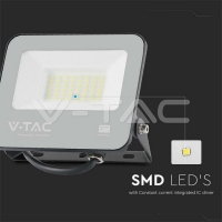 30W LED Прожектор SAMSUNG ЧИП Черно Тяло 4000К 185LM/W LED прожектори