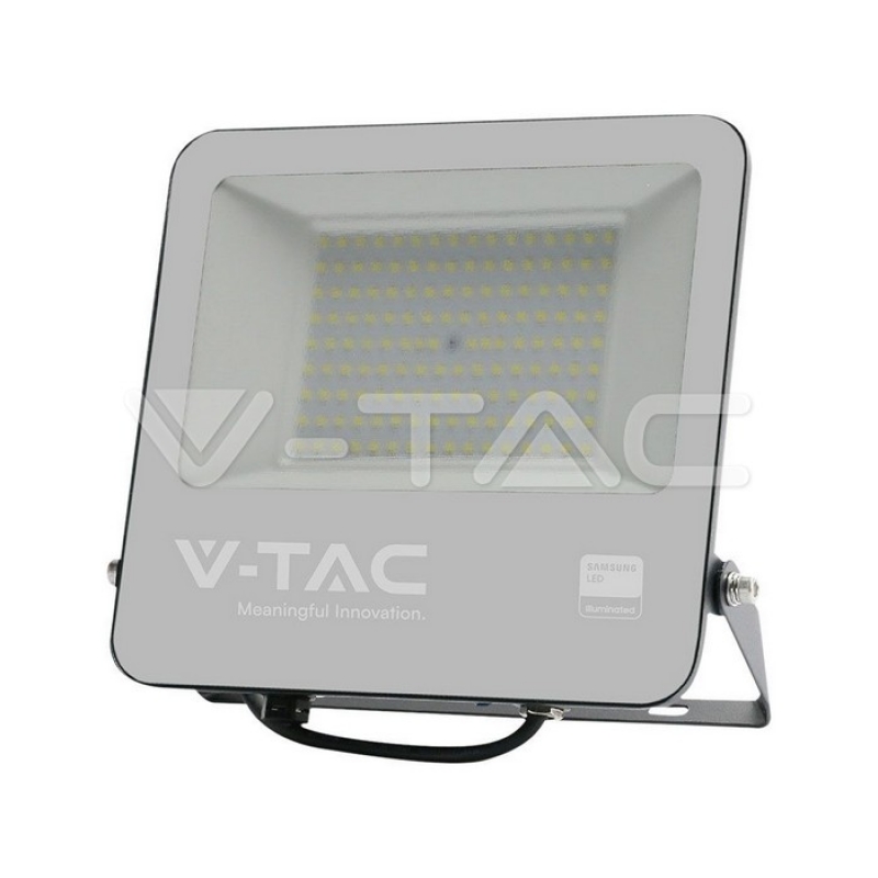 100W LED Прожектор SAMSUNG Чип 1м Кабел Черно Тяло 6400K 100W LED Прожектор SAMSUNG Чип 1м Кабел Черно Тяло 6400K LED прожектори
