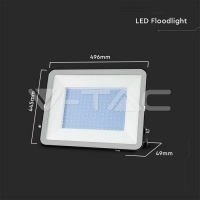 300W LED Прожектор SAMSUNG ЧИП PRO-S Черно Тяло 6500К LED прожектори