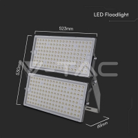 500W LED Прожектор SAMSUNG ЧИП Бял 4000K 500W LED Прожектор SAMSUNG ЧИП Бял 4000K LED прожектори
