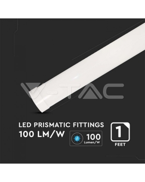 10W LED Линейно Тяло SAMSUNG ЧИП 30cм 6500K 120lm/W Линейни LED тела за открит монтаж