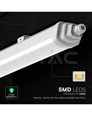 18W LED Влагозащитено тяло GT Серия CREE ЧИП 60см 4000K Линейни LED тела за открит монтаж